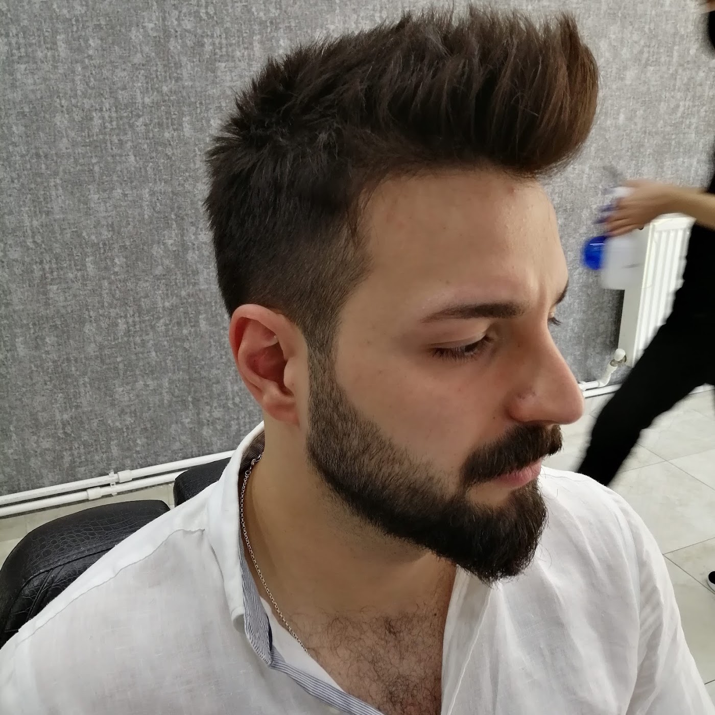 Ömer Bozat Erkek Kuaförü — saç ve sakal kesim sonucu